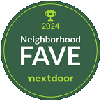 2024 Neighborhood FAVE badge from Nextdoor